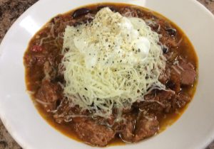 Mike Kerslake’s 5-4-3-2-1 Brisket ‘Chili’