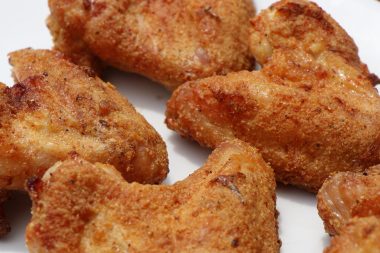 Breaded Grilled Almost Fried Wings