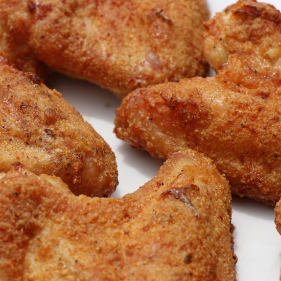 Breaded Grilled Almost Fried Wings