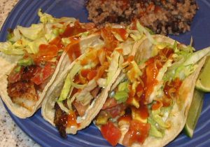VA BBQ Pirates Fish Tacos