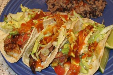 VA BBQ Pirates Fish Tacos