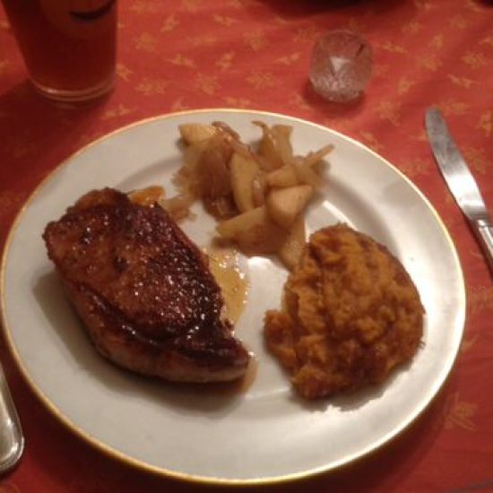 Bayou-ish pork loin
