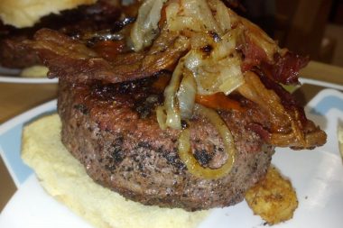 Black & Bleu Bayou-ish Burgers