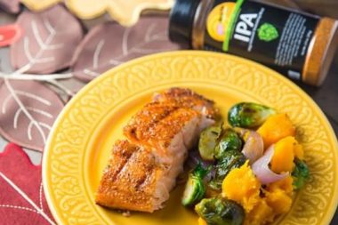 BBQ Buddha's IPA salmon