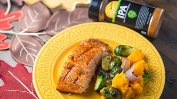 BBQ Buddha's IPA salmon