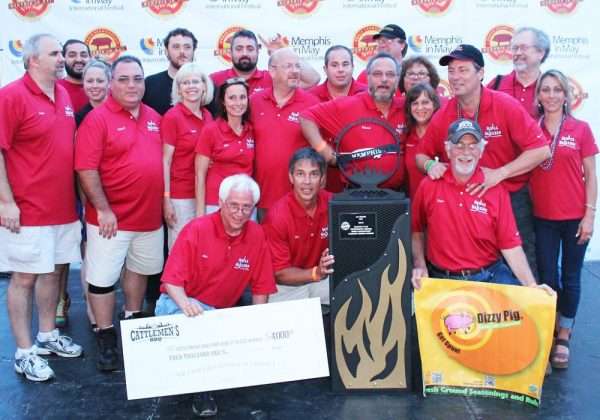 Dizzy Pig sponsored team Serial Grillers wins ribs at Memphis in May
