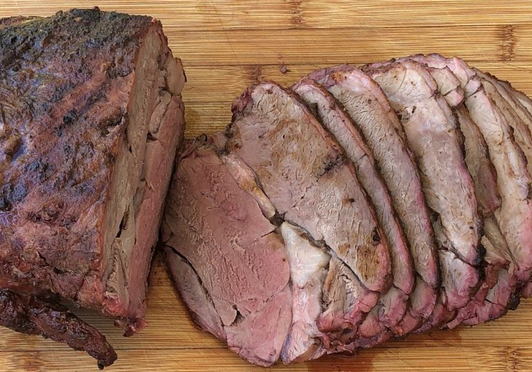 DrBBQ's charcoal roasted boneless leg of lamb