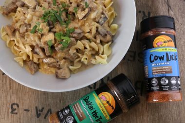 Brisket and Shiitake Mushroom Stroganoff