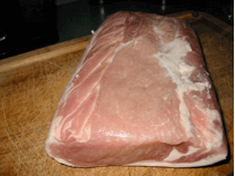 Center cut boneless pork loin
