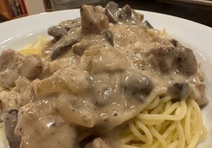 Chicken Stroganoff recipe image