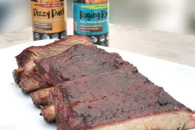 Chris's competition style spare ribs