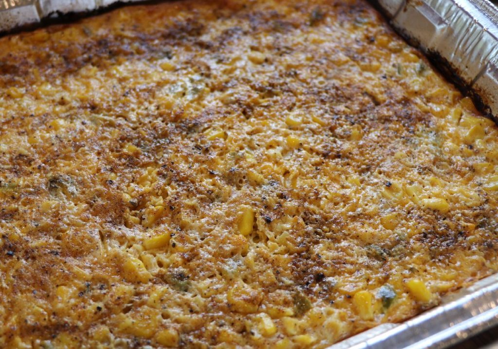 Chuck's corn and green chiles casserole