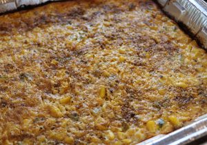 Chuck's corn and green chiles casserole