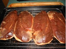 Red Eye Express rubbed duck