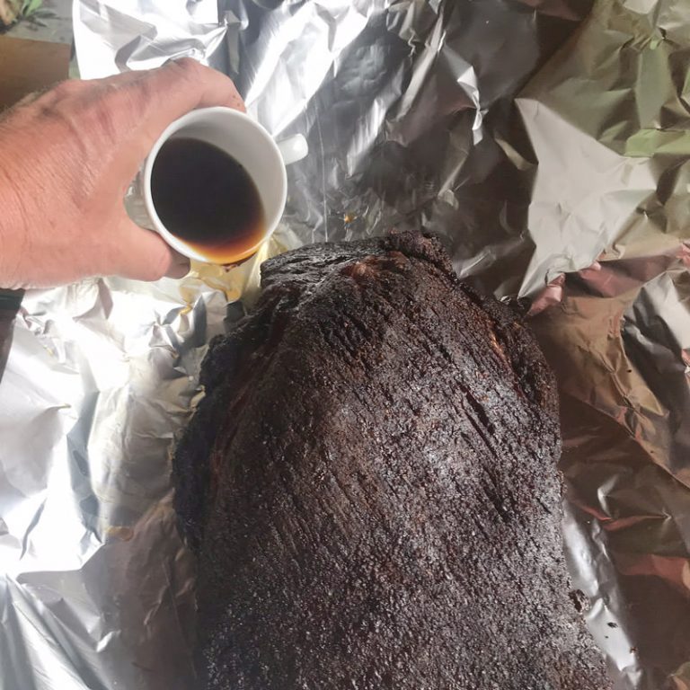 Double wrap in aluminum foil, or place it covered pan. Add about 1/2 cup liquid