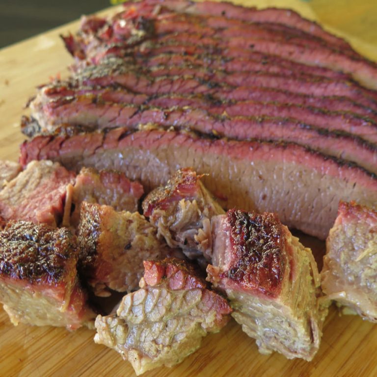 Brisket ready to serve!