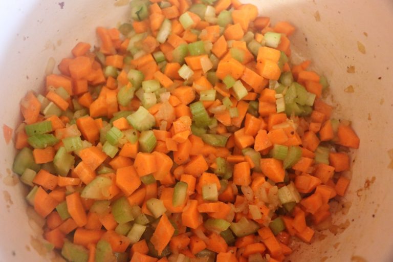 Sauté veggies and Happy Nancy seasoning