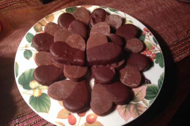 Chocolate Double Cow Lick Cookies