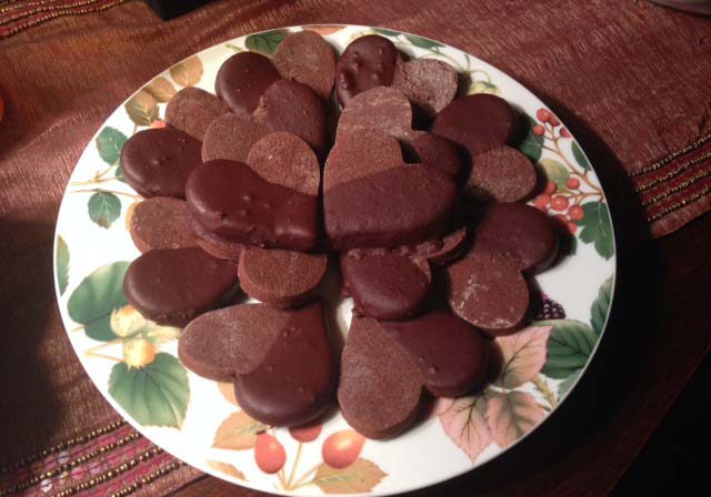 Chocolate Double Cow Lick Cookies