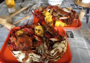 Crab Boil with Tsunami Spin and Bayou-ish