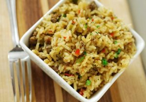 Dizzy Pig Dirty Rice