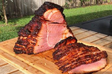 DrBBQ's Double Smoked Spiral Ham with Apricot & Pineapple Head Glaze