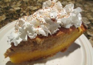 Topped with whipped cream and Pineapple Head!