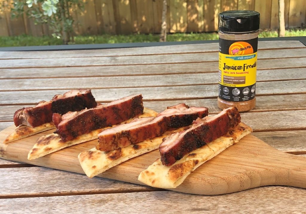 DrBBQ's Jamaican Firewalk Turkey Thighs