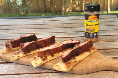 DrBBQ's Jamaican Firewalk Turkey Thighs