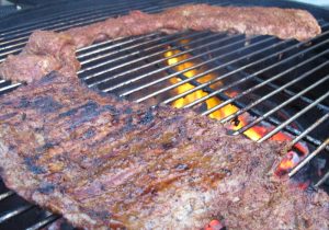 Grilling beef with Dizzy Pig Fajita-ish seasoning