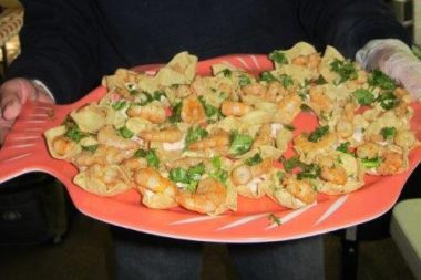 Fajita-ish Shrimp Bites