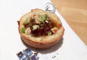 Firecracker Meatball Cupcakes