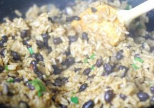 Firewalk beans & rice