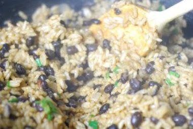 Firewalk beans & rice