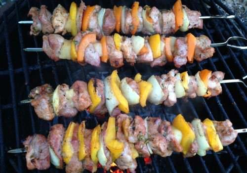 Jamaican Firewalk Caribbean Pork Skewers