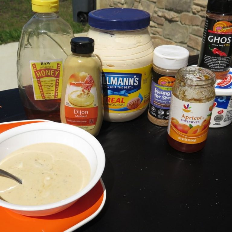 Combine all ingredients for sauce and refrigerate