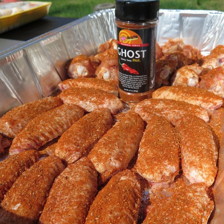 Season wing evenly on both sides