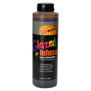 Glazed and Infused Dizzy Pig sauce