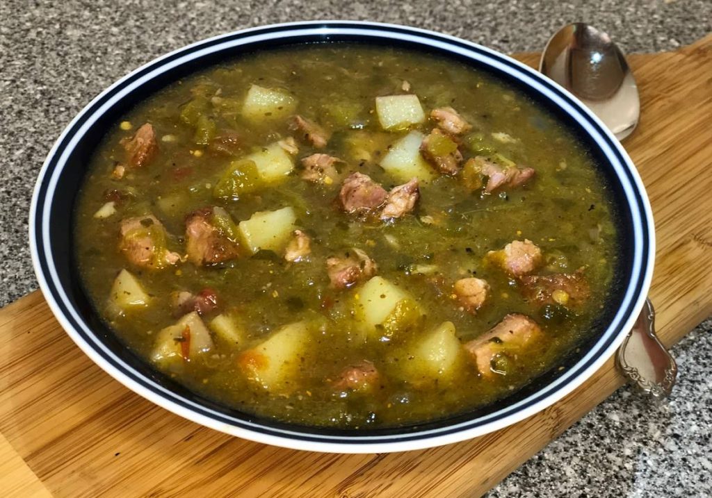 DrBBQ's Swamp Venom Green Chile Stew