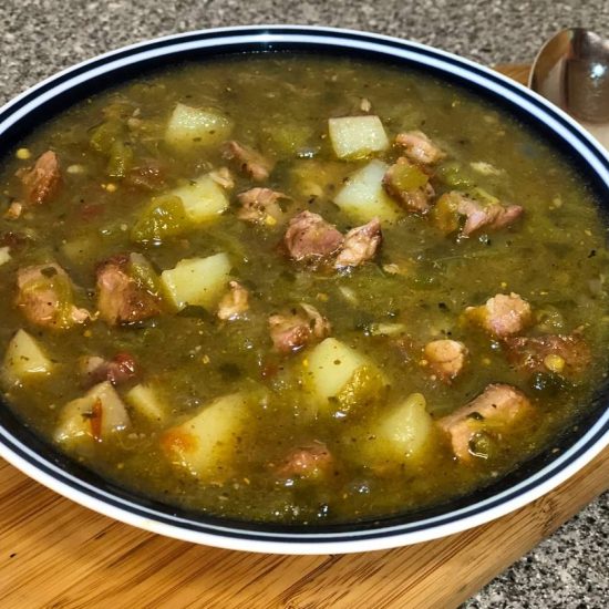 DrBBQ's Swamp Venom Green Chile Stew