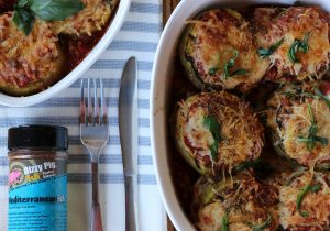 Grilled Eggplant Parmesan