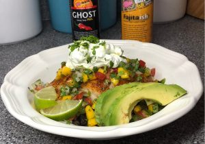 Grilled Mahi Mahi Taco Bowl