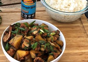 DrBBQ's Grilled Pineapple and Chicken