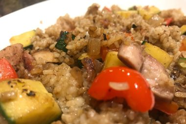 Happy Nancy Grilled Chicken Fried Rice