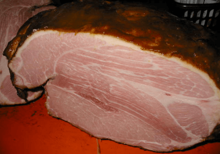 Home cured ham