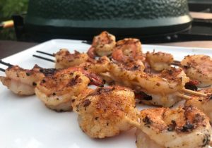 Lemon Garlic IPA Grilled Shrimp