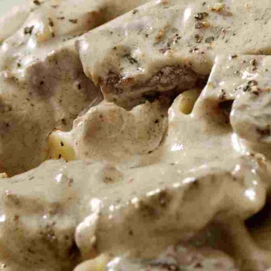 IPA Pork Stroganoff