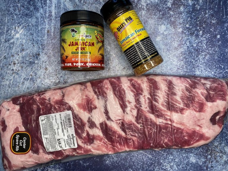 Ingredients for Dizzy â€˜Mon Jerk Ribs