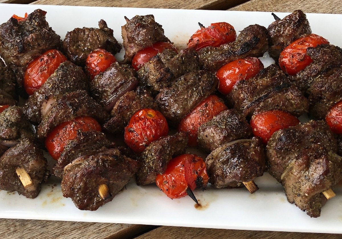 DrBBQ's Lamb Skewers with SPG Herb