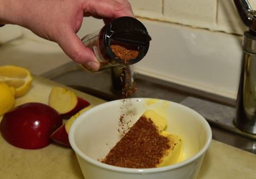 Make paste with butter and Mad Max Turkey Seasoning
